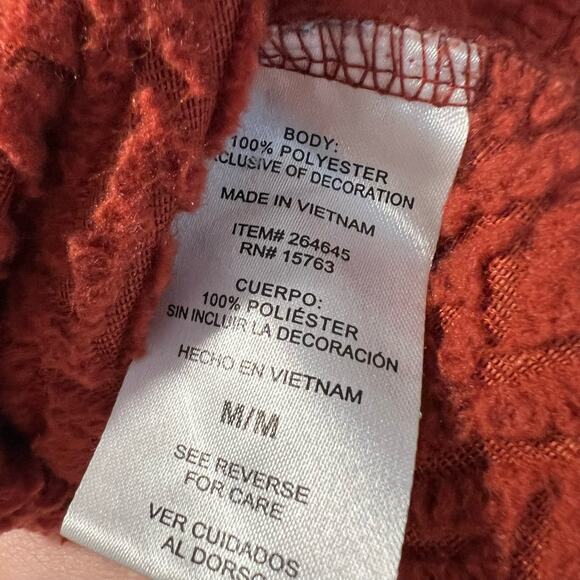 Champion Hoodie Fleece Jacket Zip Up Size Medium - Picture 6 of 8